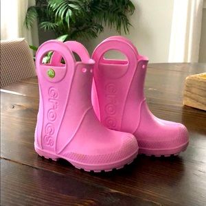 Toddler Crocks Rain Boots